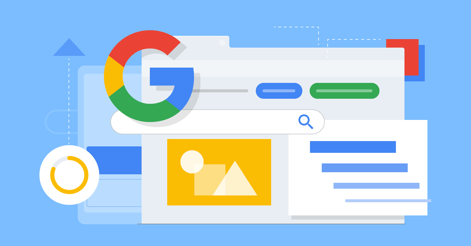 Статистика результатов поиска Google