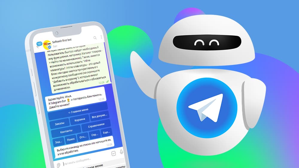 Toshkentda Telegram bot interfeysi – Innosoft