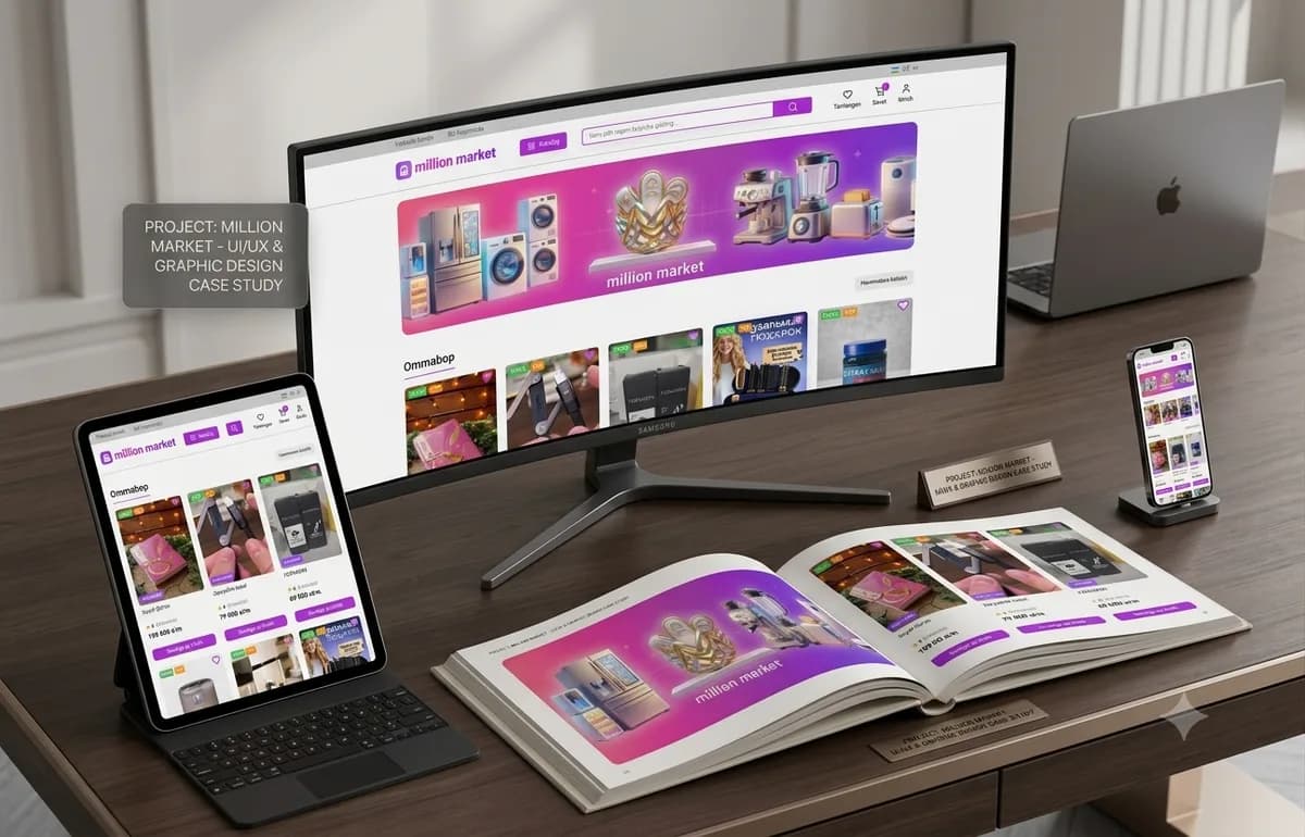 Social-commerce ekotizimi — HomeShop & Million Market