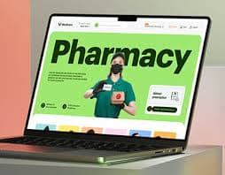 Onlayn dorixona sayt funksiyalari va dizayni